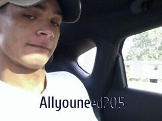 Allyouneed205
